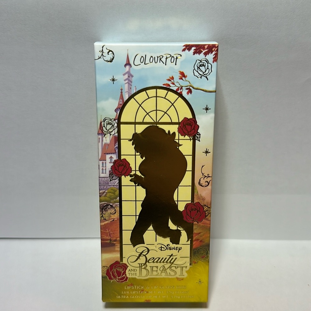 Beauty and the beast Break the Spell lipstick and lip gloss duo by Colourpop